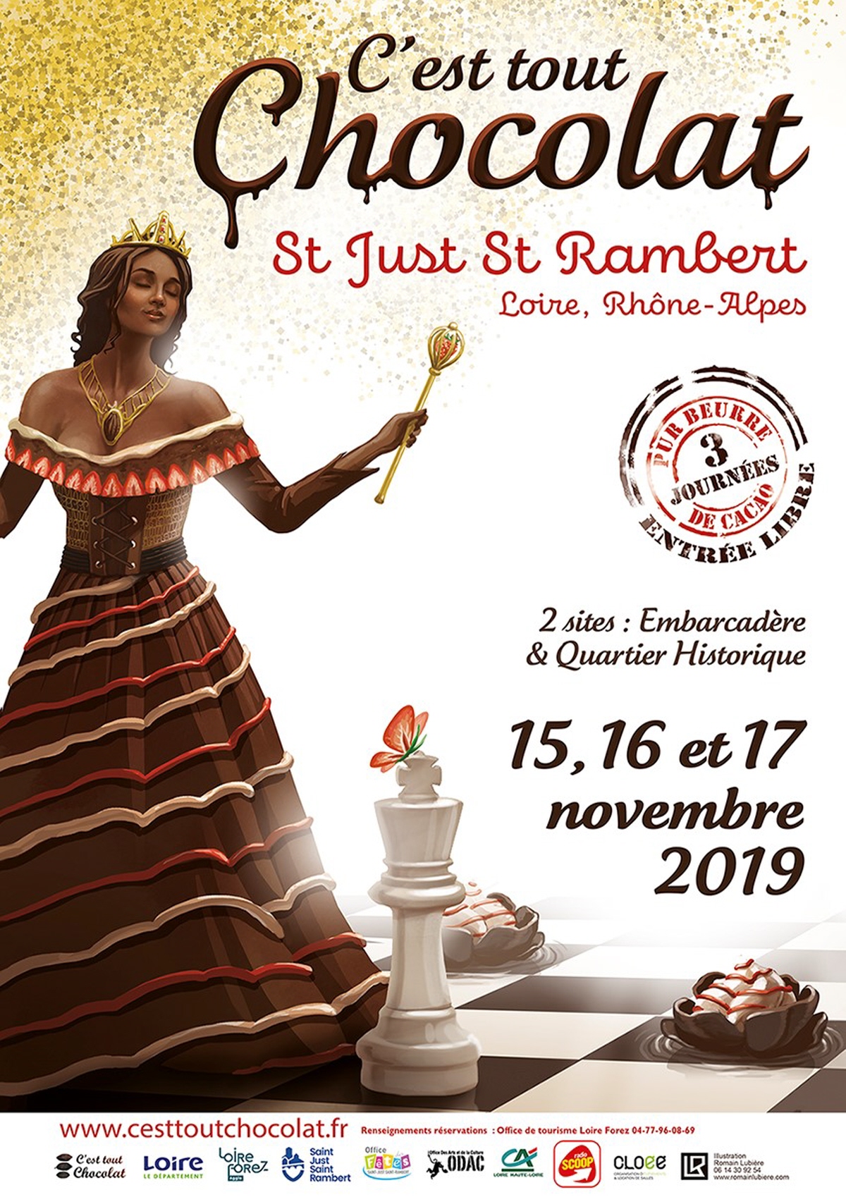 Salon c'est tout chocolat Saint Just Saint Rambert 2019